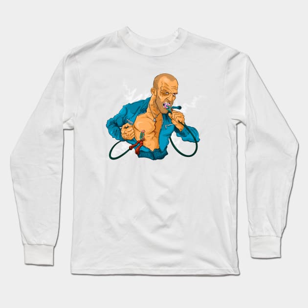 Crank: High Voltage Long Sleeve T-Shirt by danpritchard